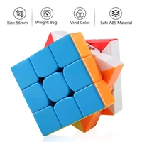 Rubik Cubes 3x3 High Speed Sticker Less Magic Puzzle Cube Game Toy (3x3) - 10x10x10