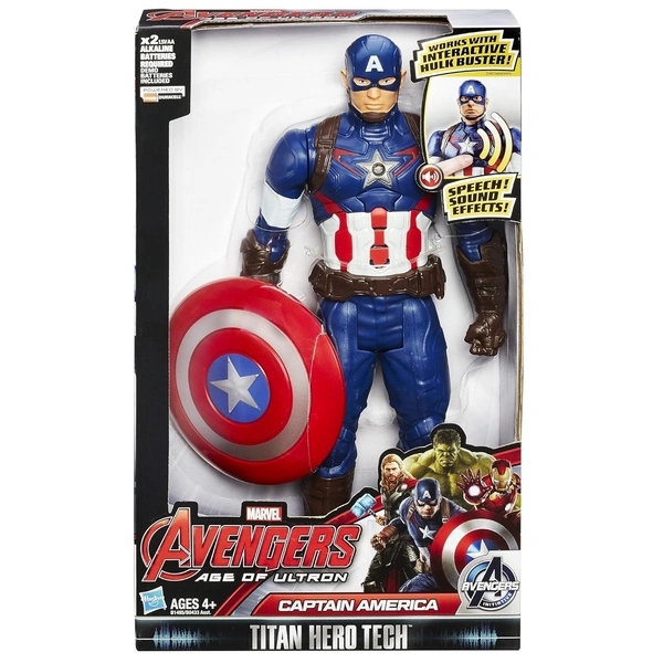 Marvel Avengers End Game Captain America 6-Inch-Scale Marvel Super Hero Action Figure Toy Captain America - 10x15x10