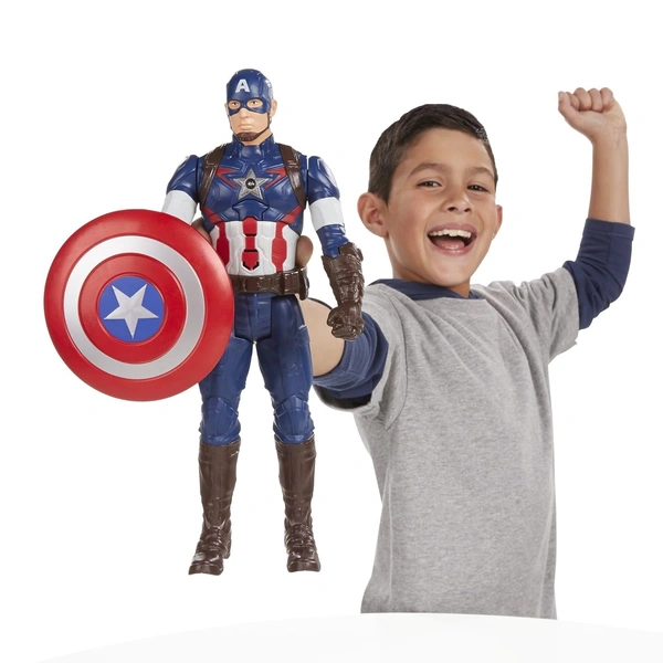 Marvel Avengers End Game Captain America 6-Inch-Scale Marvel Super Hero Action Figure Toy Captain America - 10x15x10
