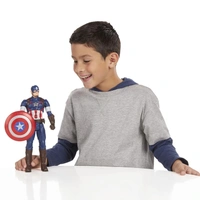 Marvel Avengers End Game Captain America 6-Inch-Scale Marvel Super Hero Action Figure Toy Captain America - 10x15x10