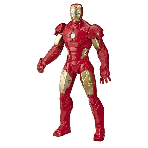 Marvel Iron Man Action Figure Avengers (8 Inches, Multicolor), Toys for Kids Ages 3 and Up - 10x15x10