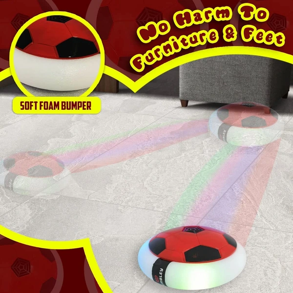 C-Type USB Rechargeable Battery Powered Hover Football Indoor Electric Floating Hover Ball | Smart Air Football | Fun Game for Kids Toys for Boys and Girls Birthday Gift - 10x10x10