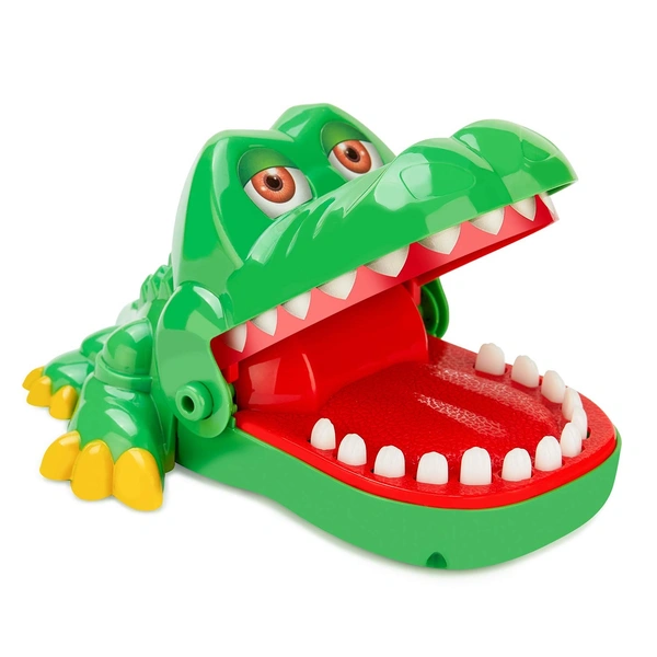 Crocodile Teeth Toys for Kids | Crocodile Biting Finger Games Toddlers Toy | Educational Learning Preschool Toy Dentist Games with Sounds Funny Alligator - 10x10x10