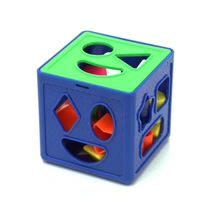 Shape Sorting Cube With 18 Shape And Different Color - Kids Activity Toys - Learning And Educational Toys With Multicolour - 5x5x5