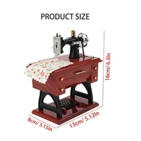 Tailoring Sewing Machine Miniature For Home Decor Pack Of 1 