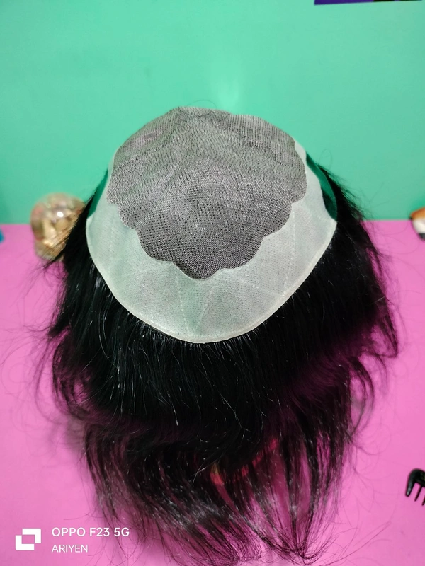 Fine R Mono Hair Wigs  - Natarul & Black, 10/7
