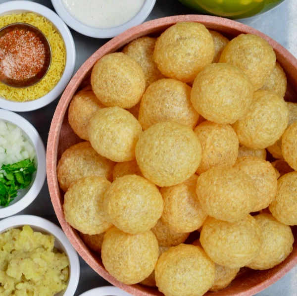 Regular PANI PURI ( 600Pices ) PREMIUM PACK 
