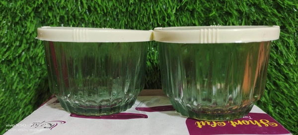 Glass Jar Set of 2