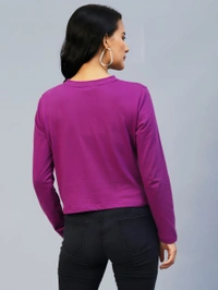 Cotton Top - Purple, M, Free