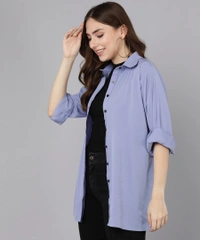 Trendy Shirt - Sky Blue, M, Free