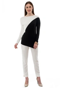 Fashionable Top - Multicolor, L, Free