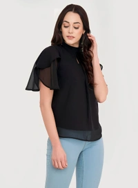 Karmic Top - Black, S, Free