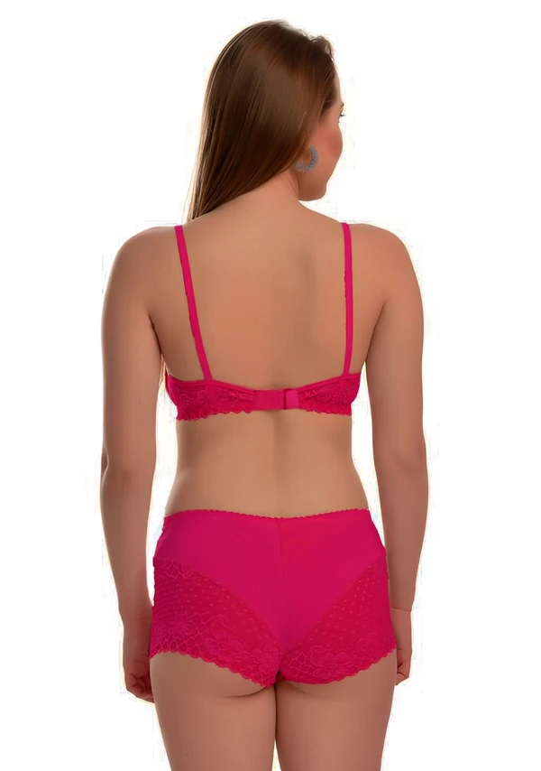 Bra and Panty Combo - Pink, 34C, Free