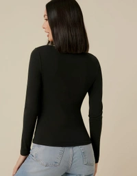 Square Top - Black, XL, Free