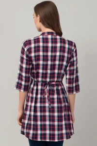 Cotton Tunic - Multicolor, XXL, Free