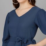 Solid jumpsuit - Wedgewood, XS, Free