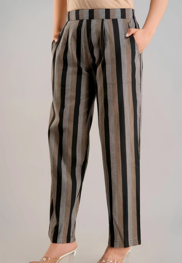 Striped Pants - Multicolor, 36, Free