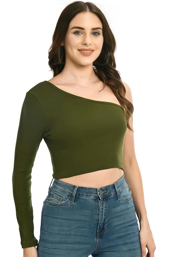 Fusion Crop Top - Costa Del Sol, S, Free