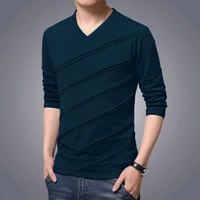 V-neck Teal Tshirt - Elephant, M, Free