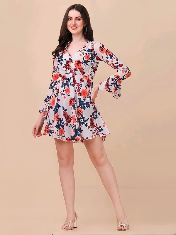  Trendy Sensational Dress - Multicolor, L, Free