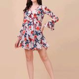  Trendy Sensational Dress - Multicolor, XL, Free