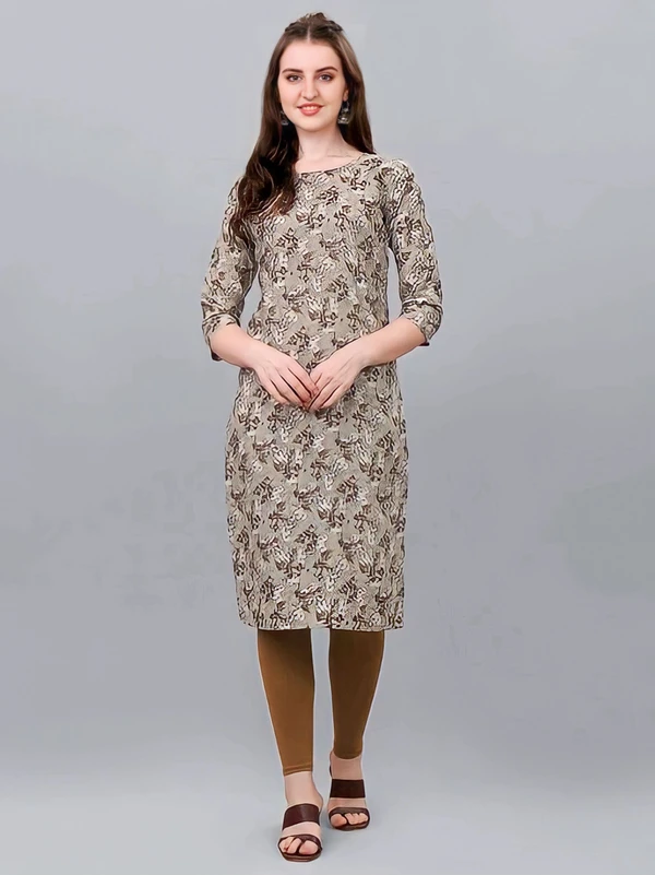 Ethnic Kurti - Multicolor, XL, Free