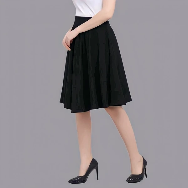 Western Skirt - Black, 34, Free