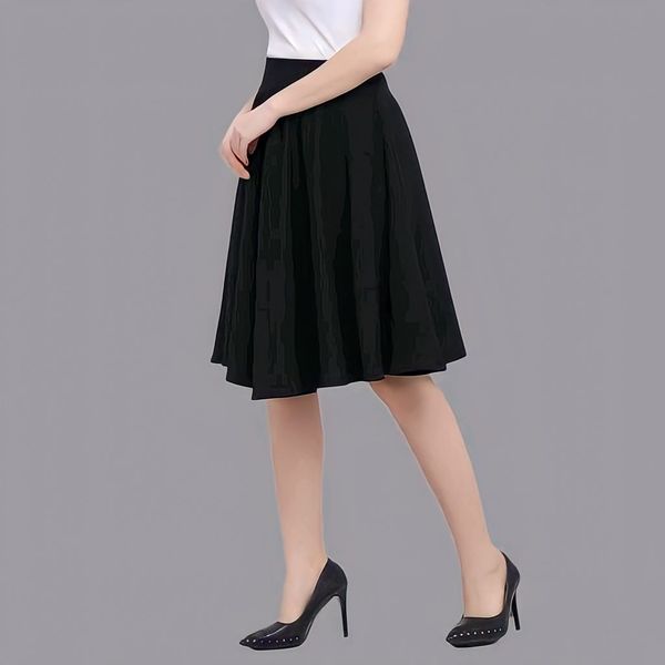 Western Skirt - Black, 30, Free