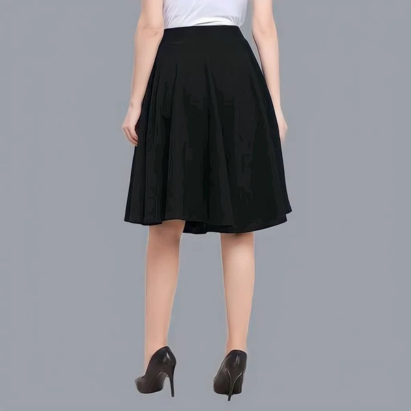 Western Skirt - Black, 34, Free