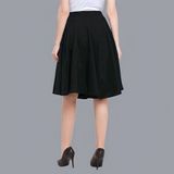Western Skirt - Black, 26, Free