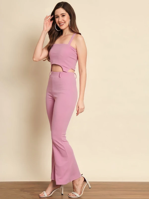 Lilac Co-ord Top Bottom Suit - Kobi, XS, Free
