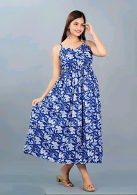 Comfortable Maxi Dress - Multicolor, L, Free