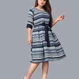 Simple Short Dress - Multicolor, XL, Free