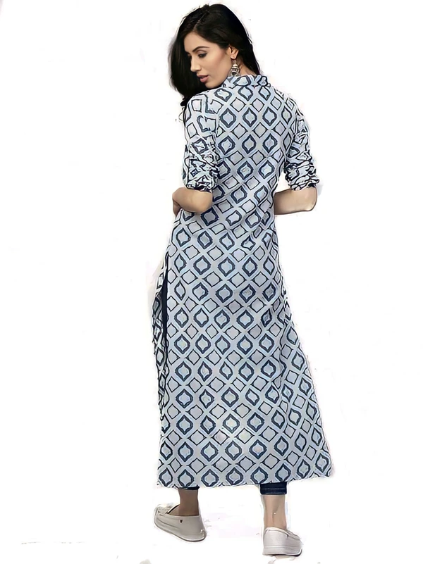 High End Kurti - Multicolor, XL, Free