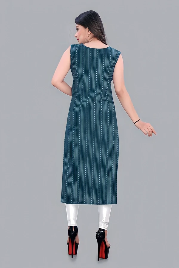 Cotton A-line Kurti - Cutty Sark, S, Free