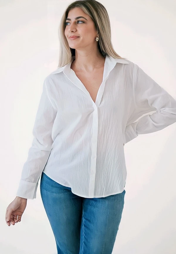 Cool White Shirt - White, S, Free