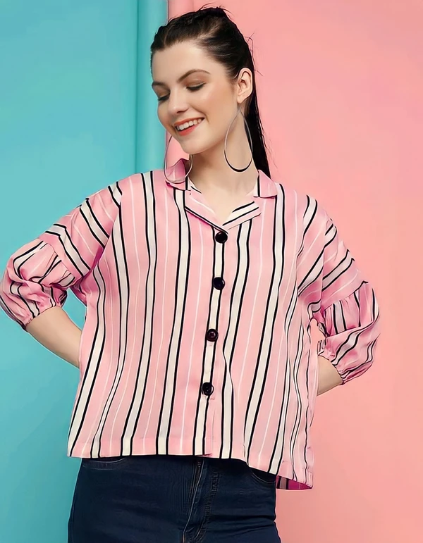 Designer Oversized Shirt - Multicolor, S, Free