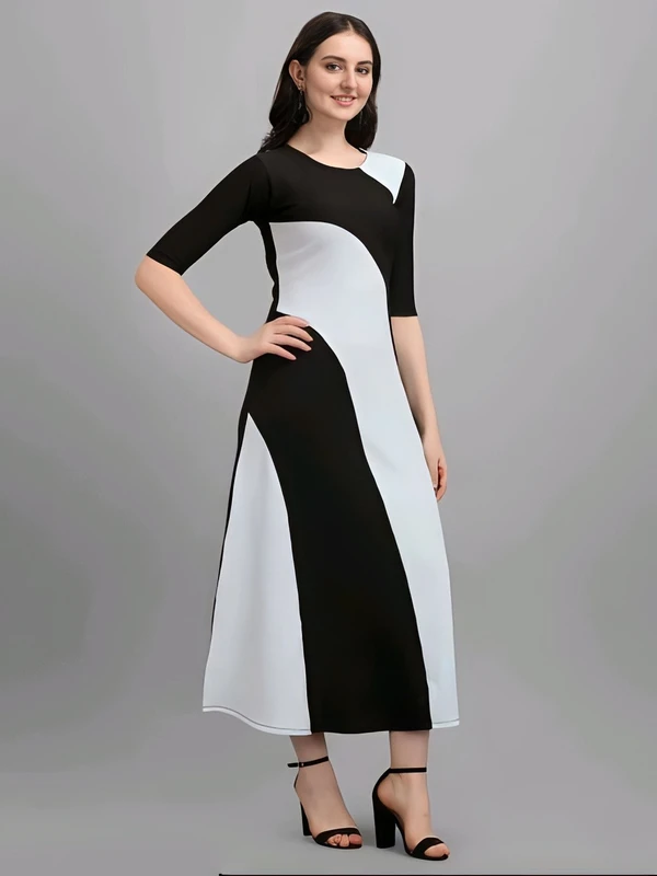 Empire Dress - Multicolor, S, Free