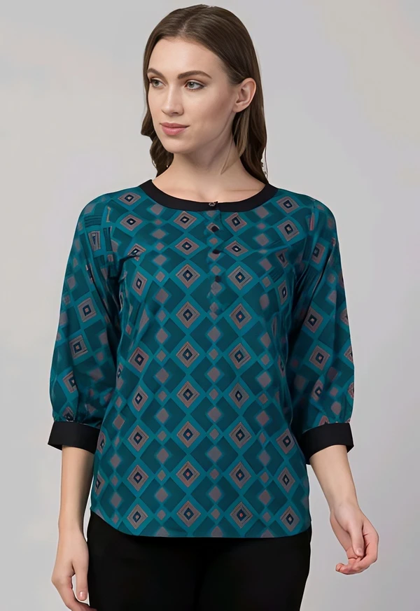 Retro Top - Multicolor, XXL, Free