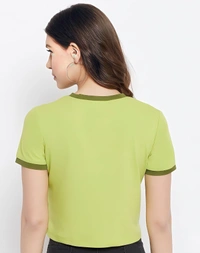 Stretchable Solid Top - Wild Willow, S, Free
