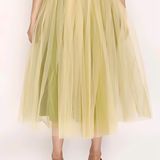 Double layer Skirt - Wheat, 26, Free
