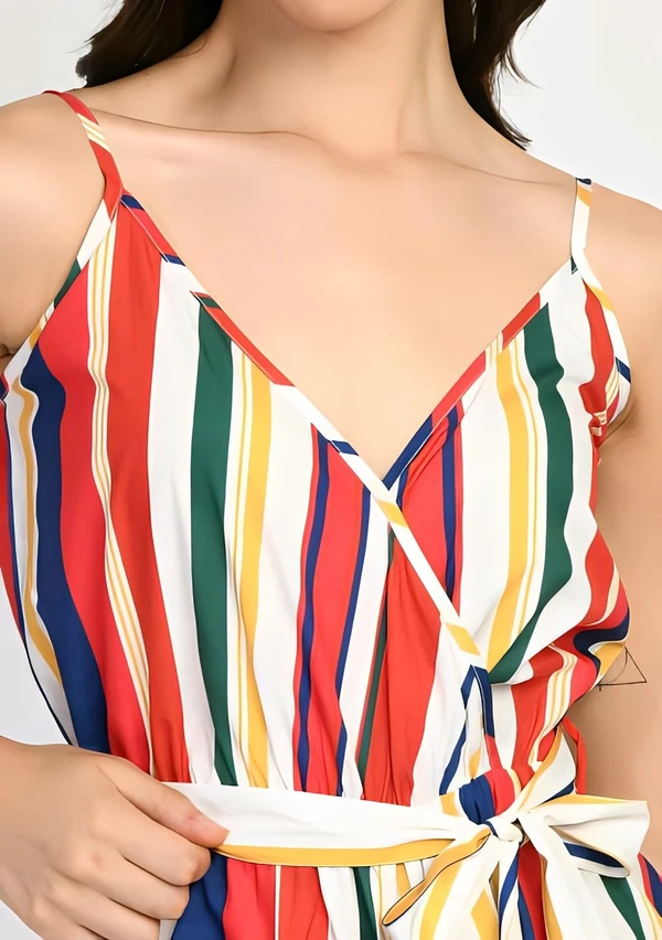 sexy Jumpsuit - Multicolor, L, Free