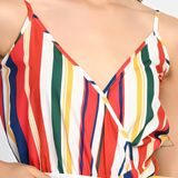 sexy Jumpsuit - Multicolor, M, Free