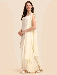 Sharara Set With Dupatta - Serenade, L, Free
