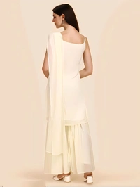Sharara Set With Dupatta - Serenade, L, Free