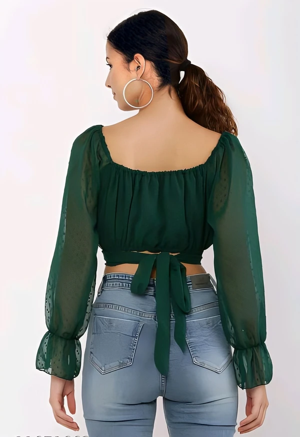 Stylish Top - Te Papa Green, S, Free