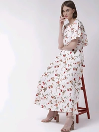 Classsic Gown - White, L, Free