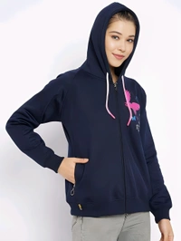 Hooded Sweatshirt - Steel Gray, L, Free