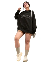 Sensual Sweatshirt - Black, XXXL, Free