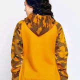 Coloblocked Hooded Sweatshirt - California, XXL, Free